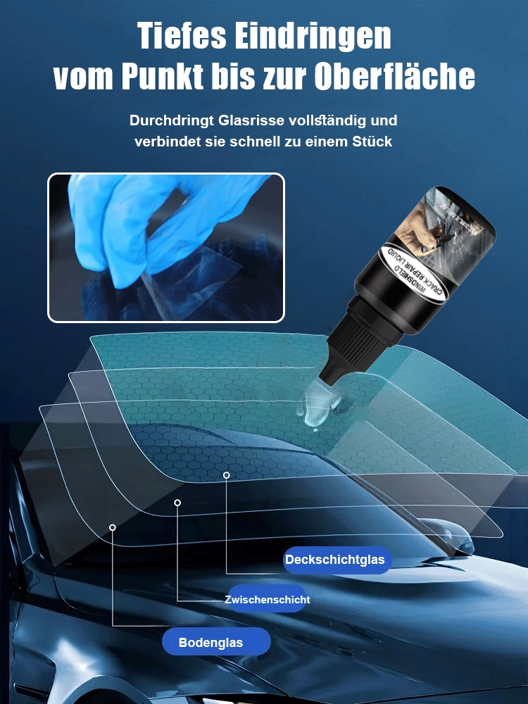 【Starke Formel】Autowindschutzscheiben-Reparaturflüssigkeit