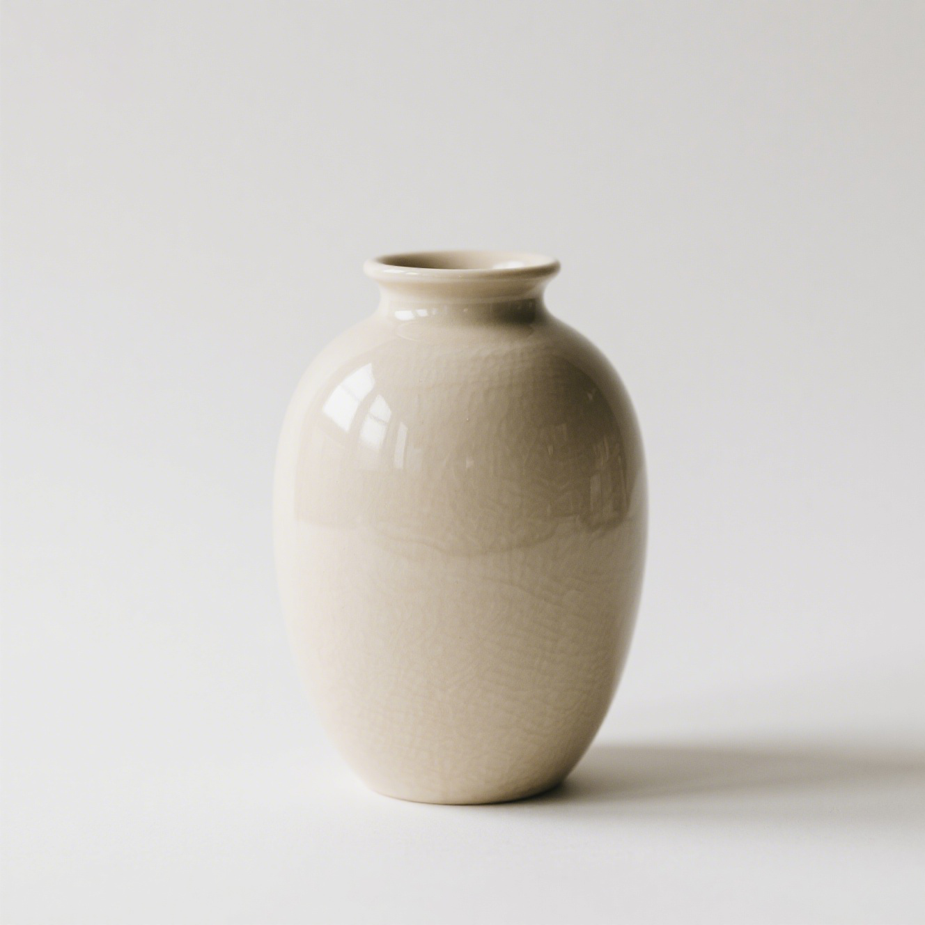 シックでレトロな陶器の花瓶