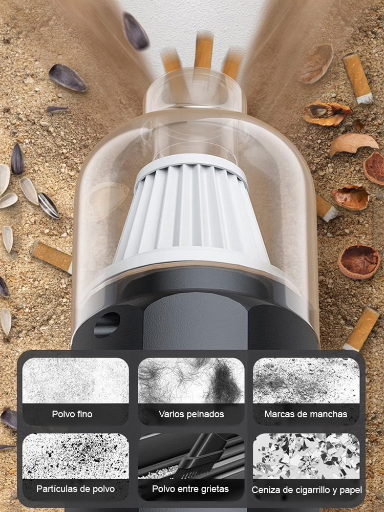 Aspiradora automática 4 en 1