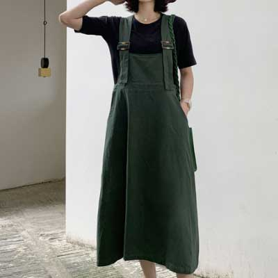 キャミワンピタンクワンピ 無地 ゆったり カジュアル マキシ丈 Aライン きれいめ