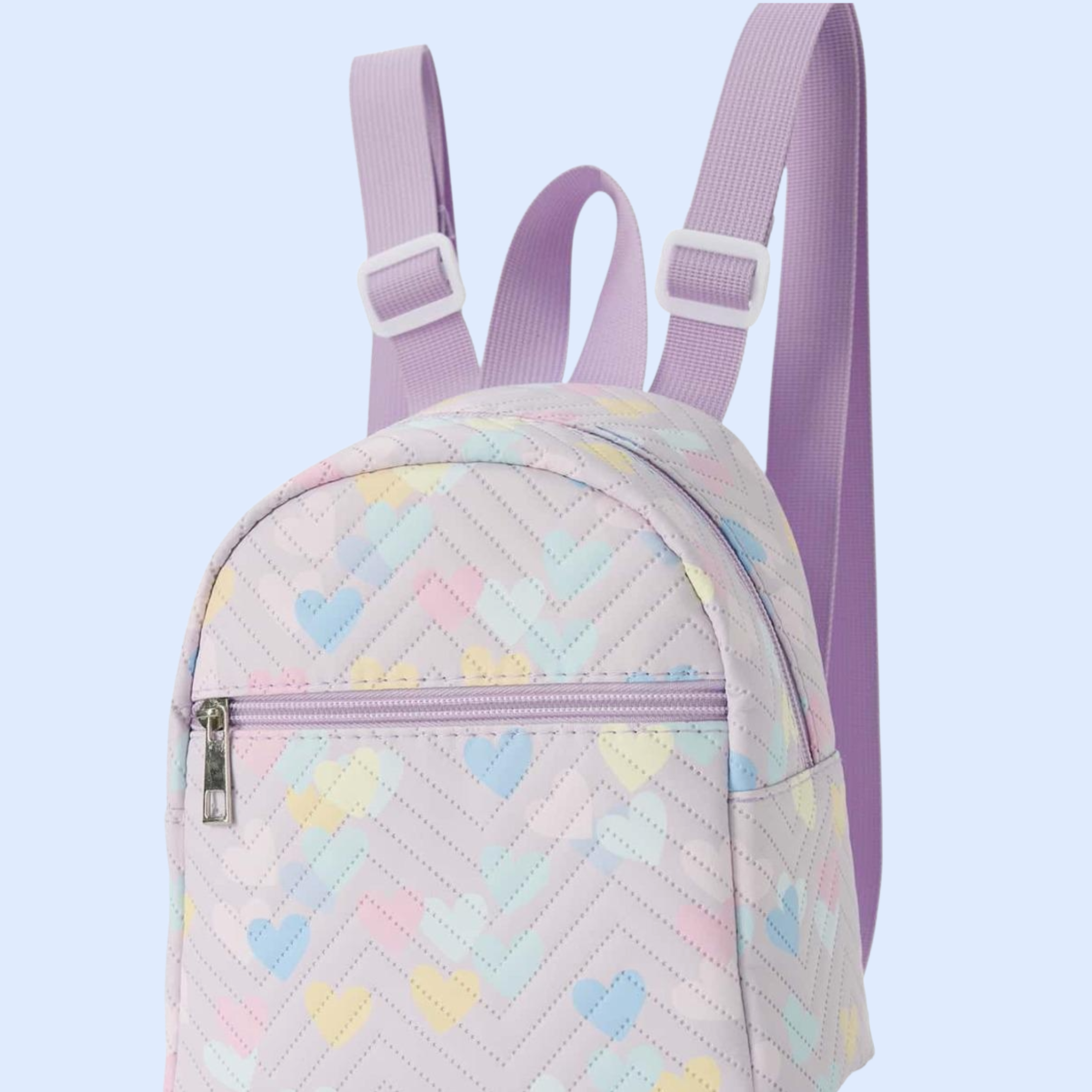 신상 여성 미니백 웨이브 자수 리본 장식 백팩