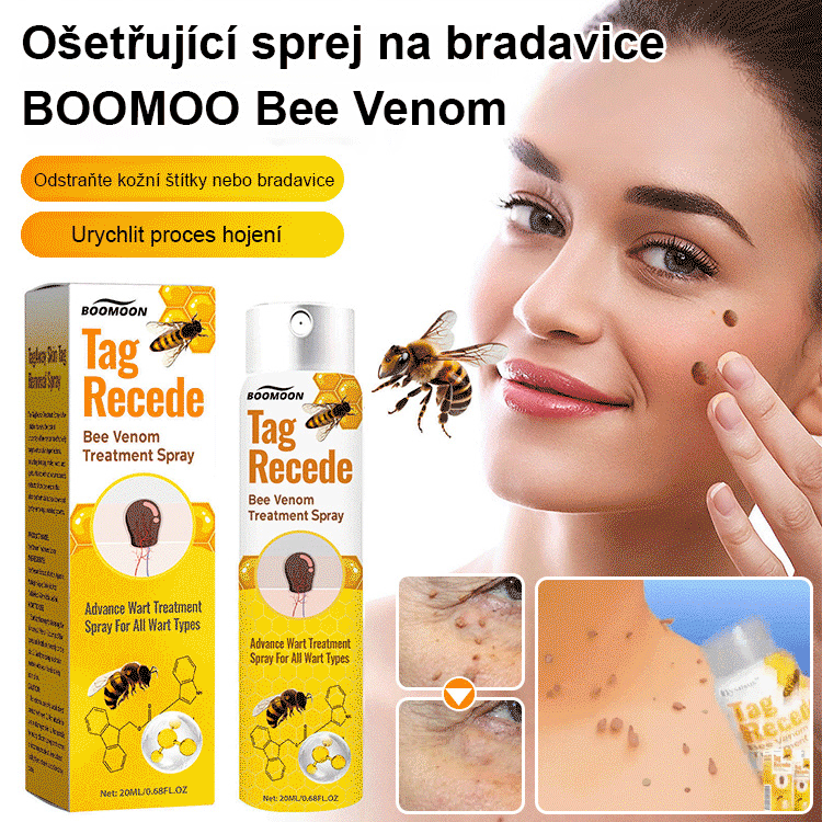 BOOMOON Sprej na péči o bradavice s včelím jedem