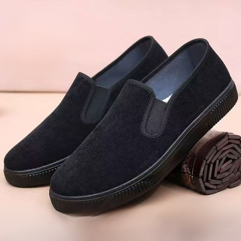 軟底防滑透氣一腳蹬男鞋