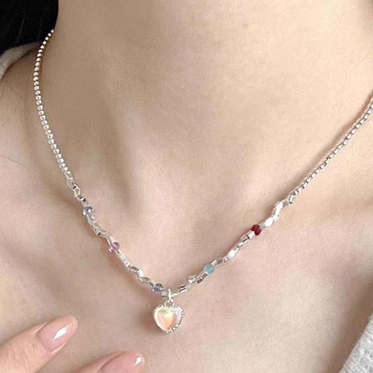ハートネックレス
