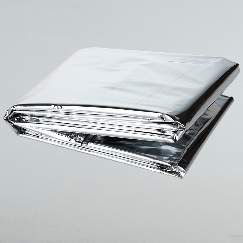 Outdoor Multifunctional First Aid Insulation Double-Sided Silver Survival Emergency Blanket