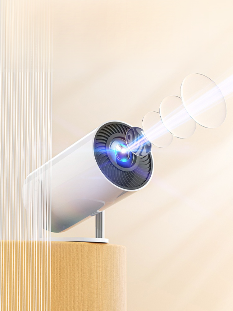 โปรเจคเตอร์แบบพกพาทรงกระบอก