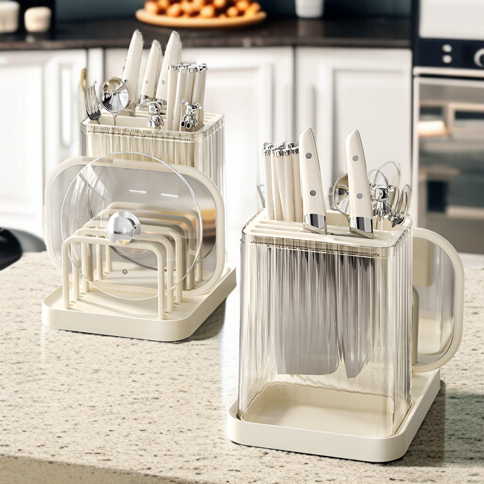 Soporte multifuncional para cuchillos de cocina