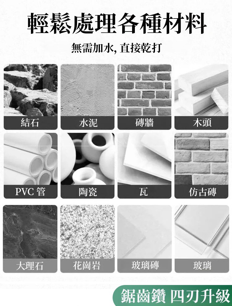 多功能家用機鑽頭