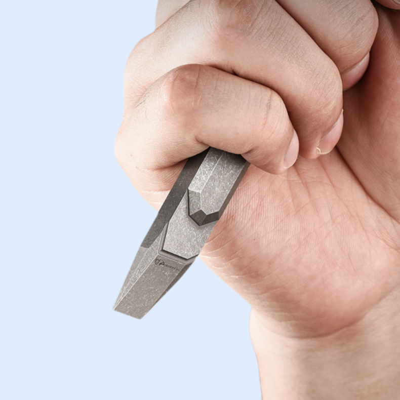 Portable Titanium Crowbar