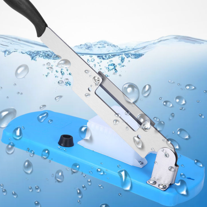 Edelstahl-Reiskuchen-Fleischrollenschneider