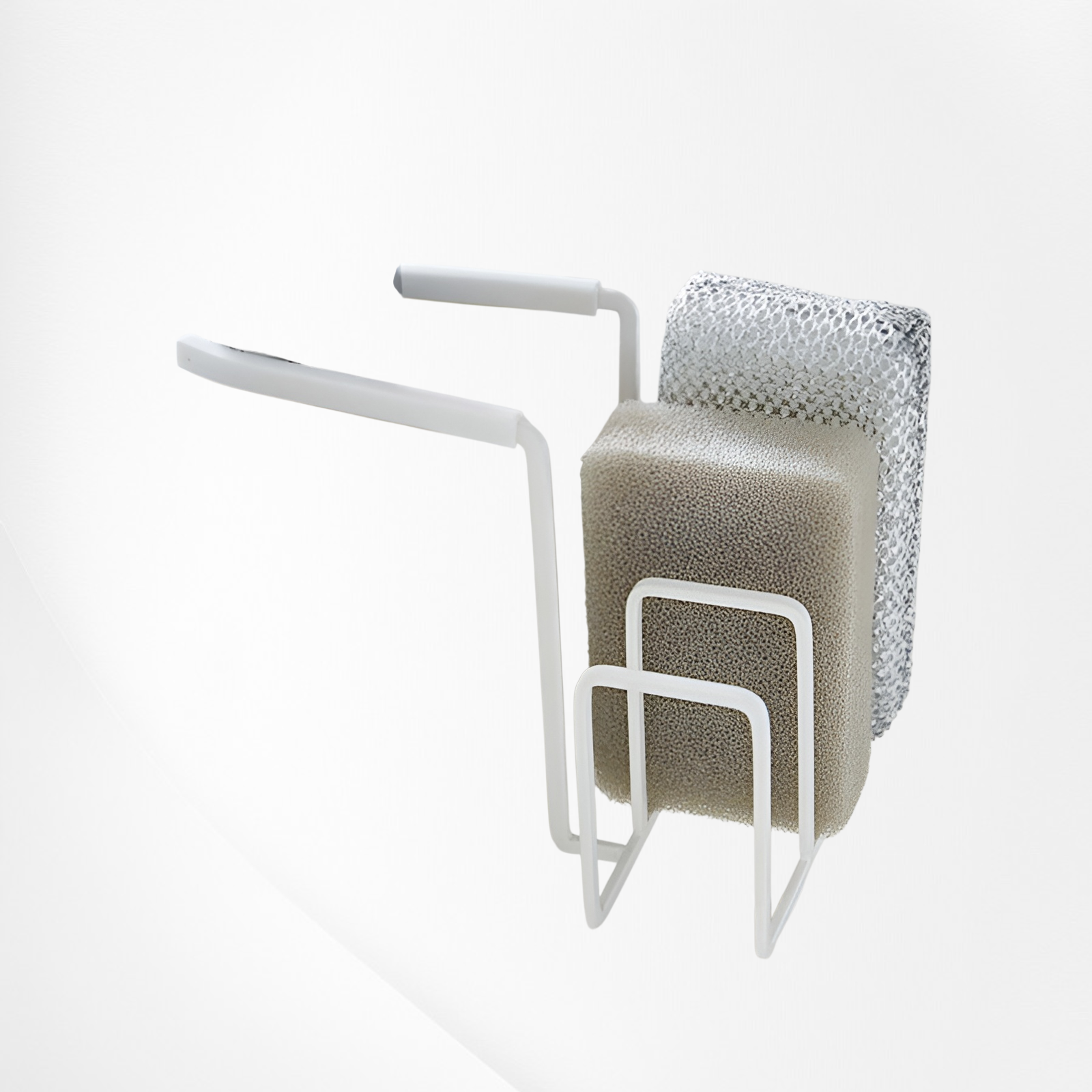 キッチン蛇口用多機能スポンジラック