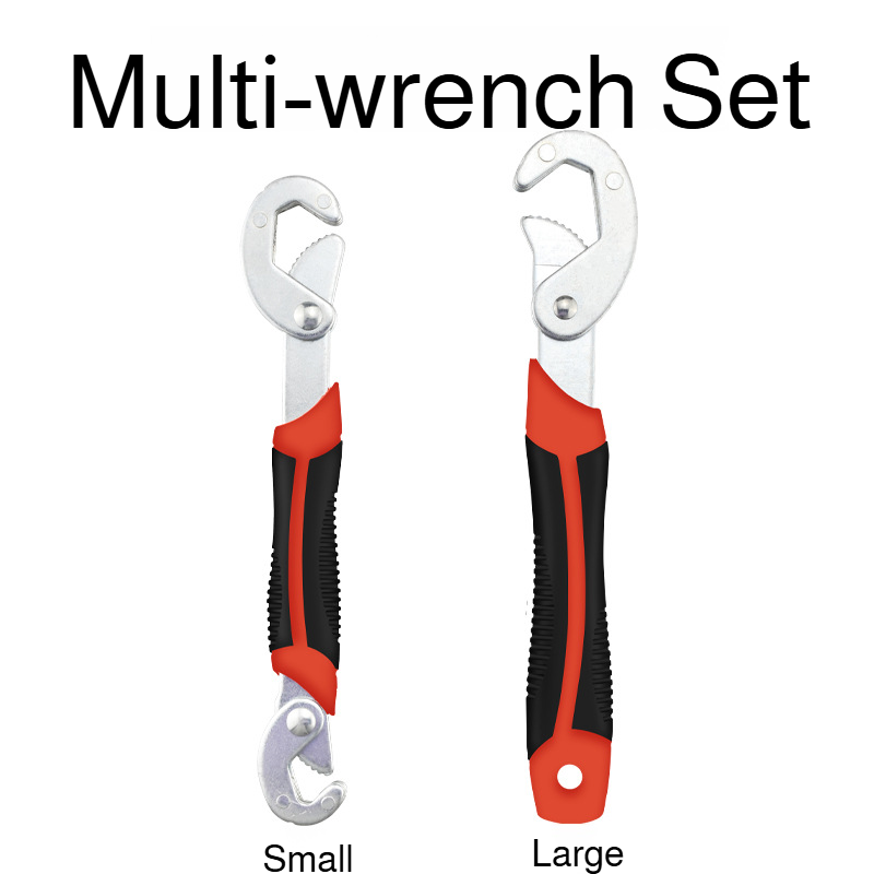 Multifunctional wrench pipe clamp movable plate bathroom movable wrench hardware tools