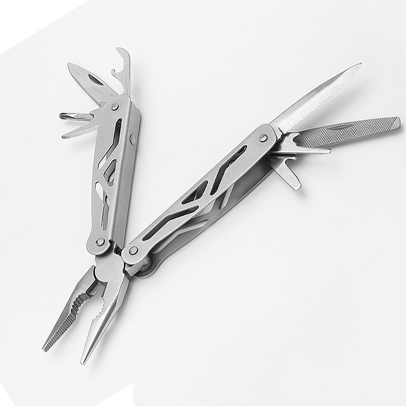 Camping small screw folding pliers repair tools portable needle-nosed pliers multi-function pliers