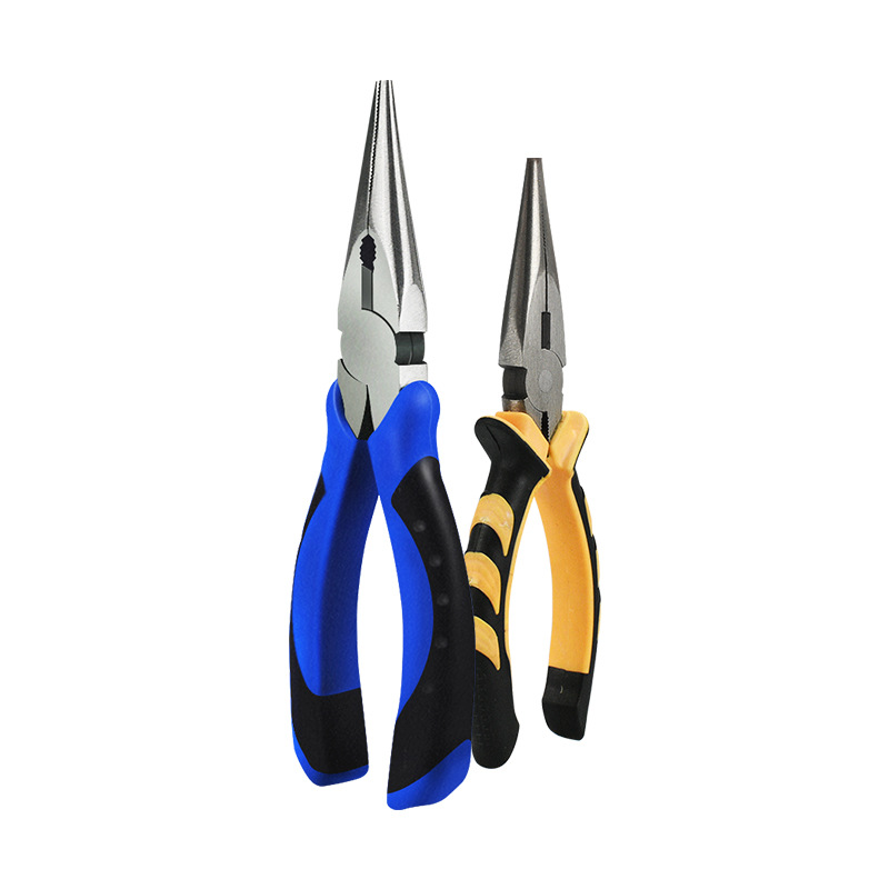 Multifunctional wire cutters 8 inch 6 inch 45 steel industrial grade labor-saving needle nose pliers