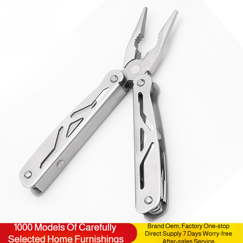 Camping small screw folding pliers repair tools portable needle-nosed pliers multi-function pliers