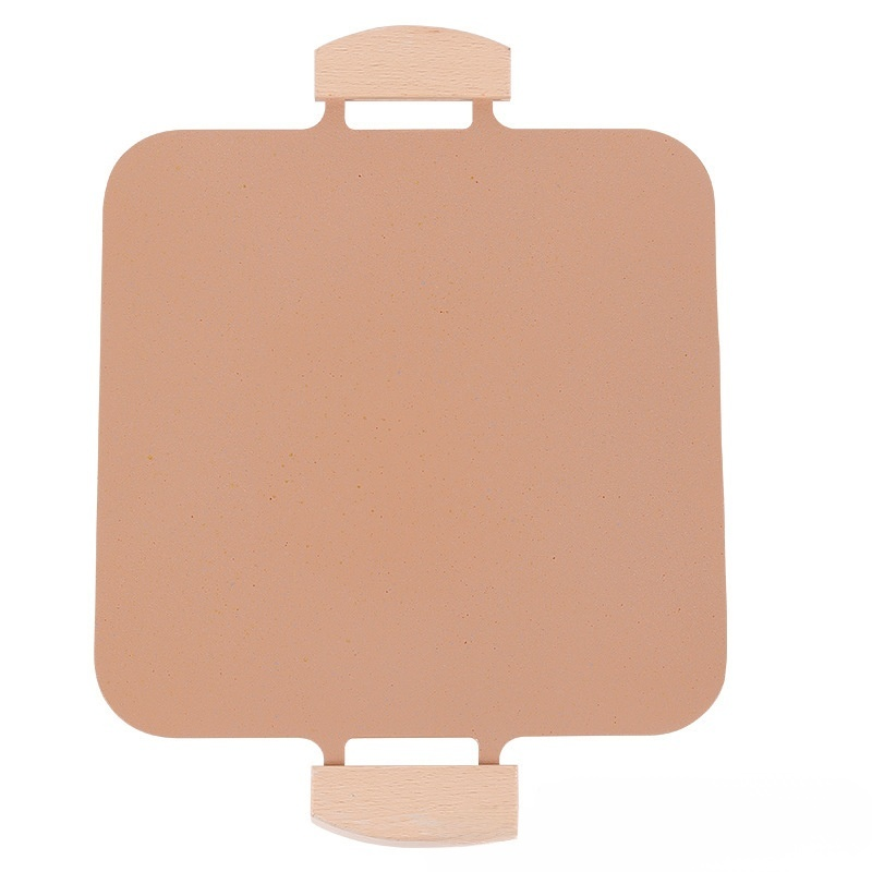 Placa de barbacoa coreana para acampar al aire libre, piedra médica, bandeja para hornear antiadhere