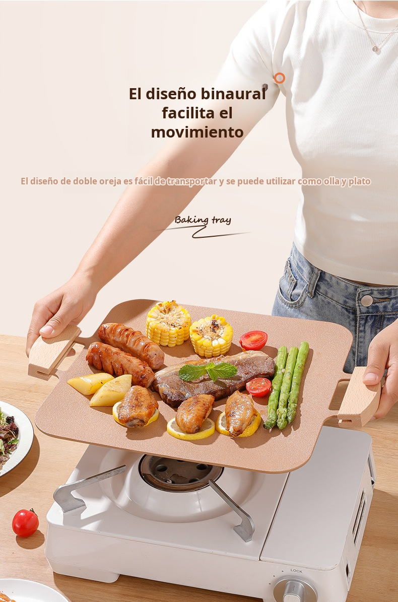 Barbacoa coreana ideal para carne y verduras