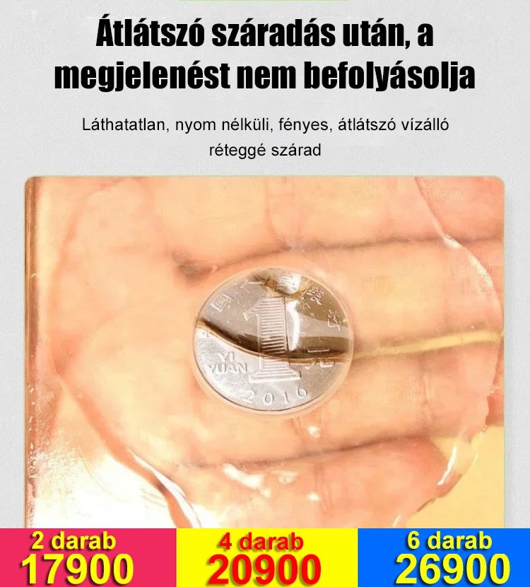  Átlátszó vízálló ragasztó 