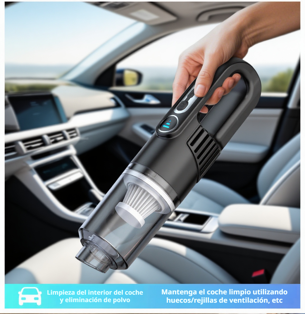 Aspiradora multifuncional ideal para alfombras y pisos duros