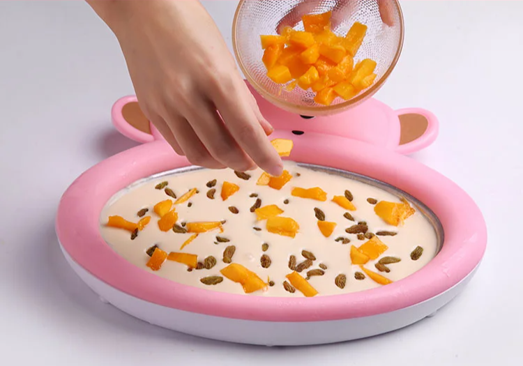 【アイスクリームメーカー】DIY ヨーグルト　安心安全 急速冷却 手入れ簡単 子供