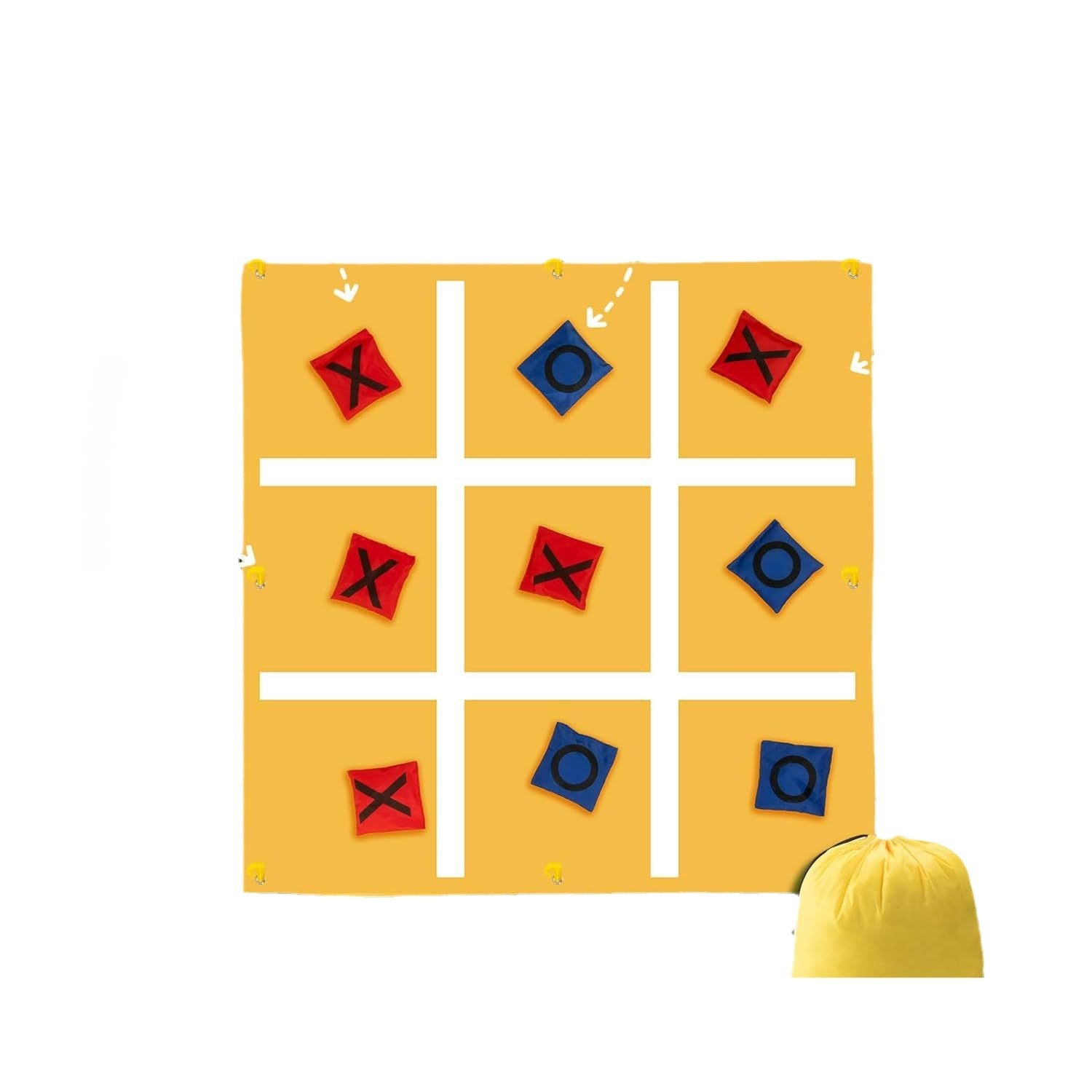 屋外親子で楽しむ豆バッグ投げゲームセット