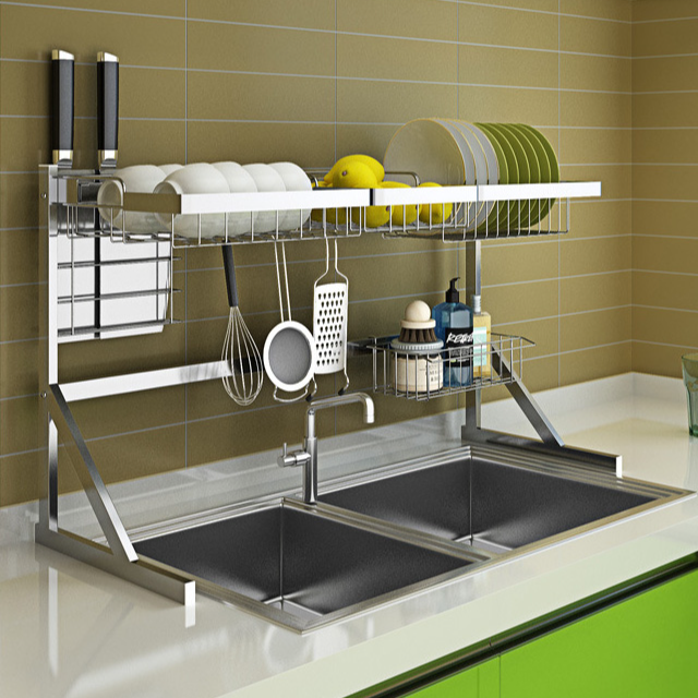 HUIQICHENGステンレス台所多機能収納