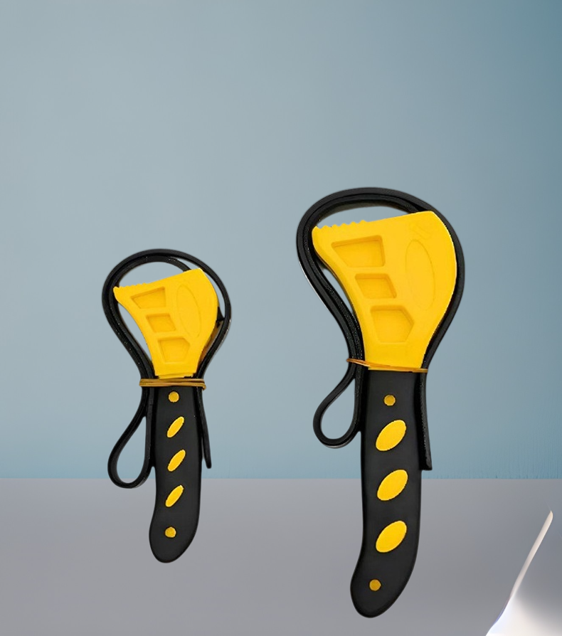 다용도 조절 고무 밴드 렌치 전면 이미지