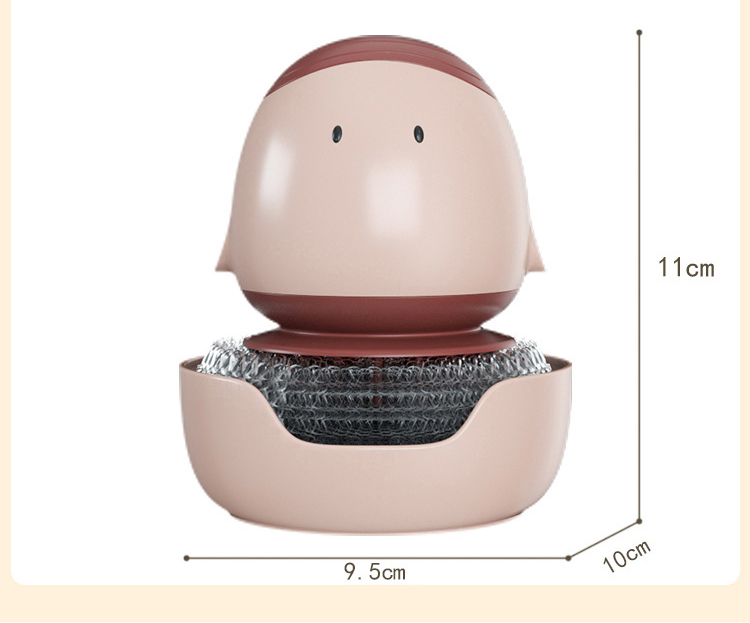 Automatický kartáč na mytí nádobí s dávkovačem čisticího prostředku