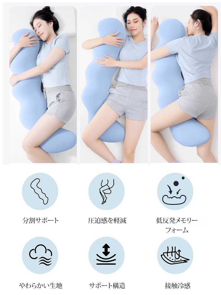 【整形外科専門医推薦】アイスシルク癒しの抱き枕