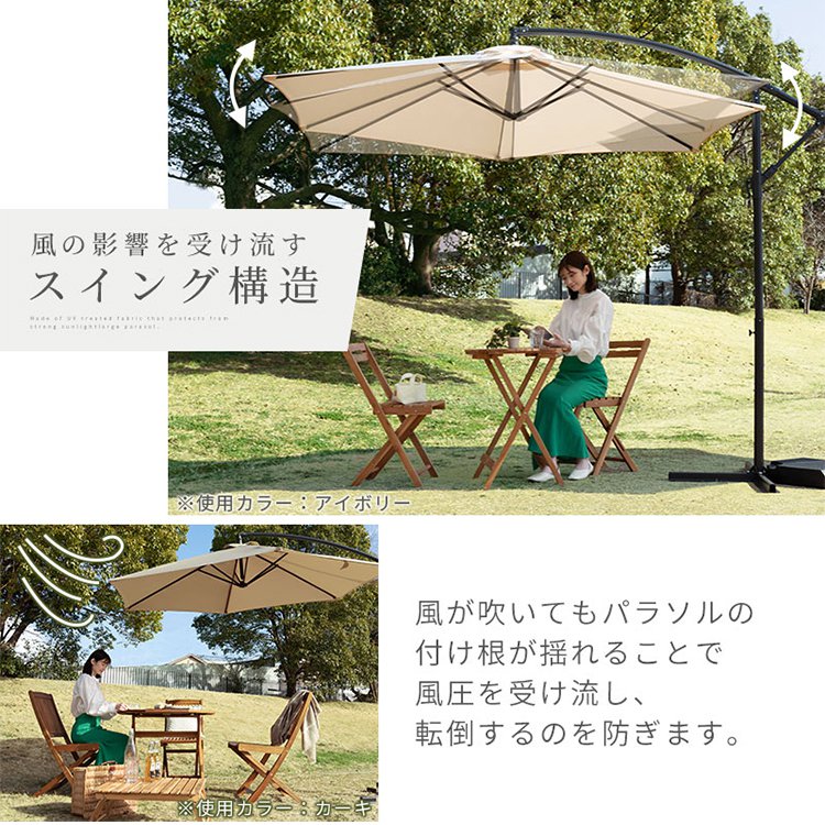 ガーデン日よけ傘布