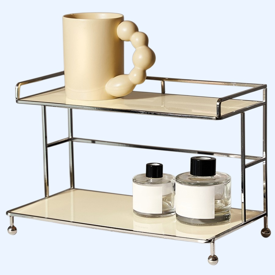 주방 물컵 이중 거치대