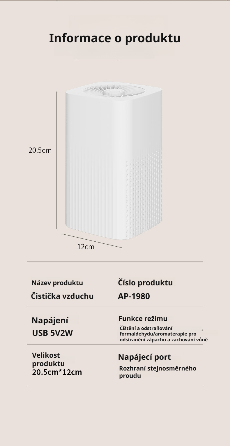 Použití čističe vzduchu v ložnici