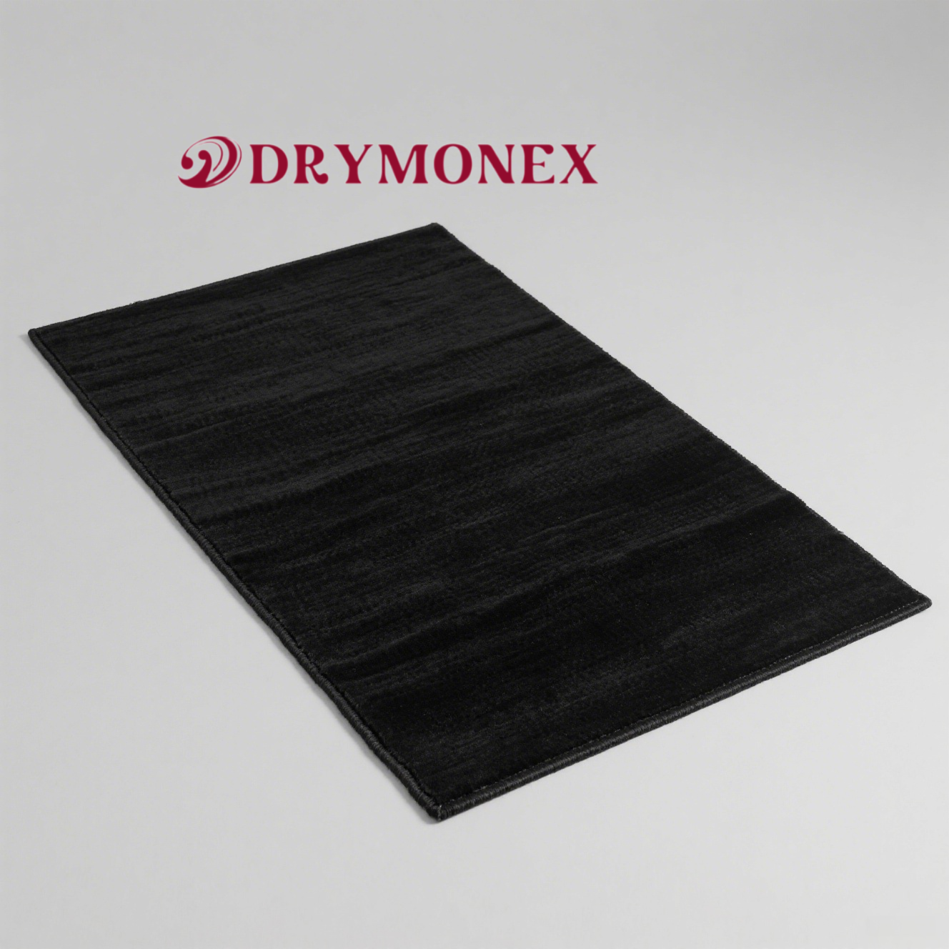 イタリア風の汚れに強くお手入れが簡単な軽量高級ミニマリストブラックカーペット