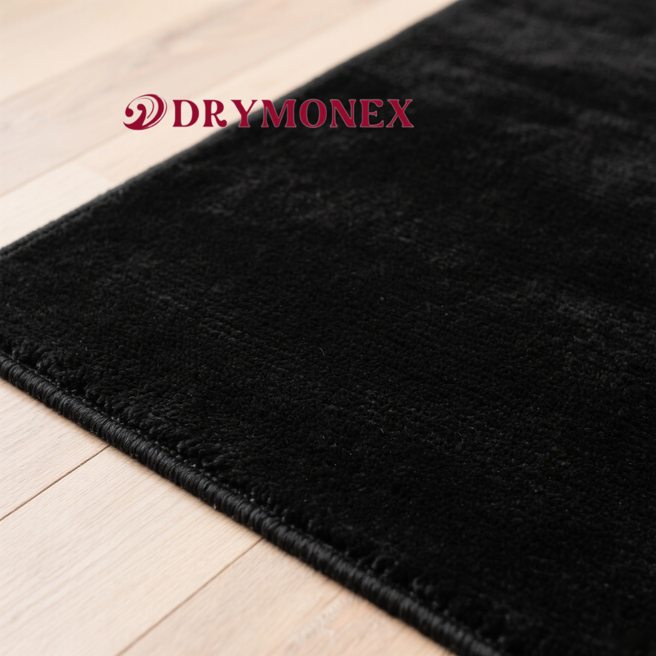 汚れに強くお手入れが簡単なブラックカーペットの質感