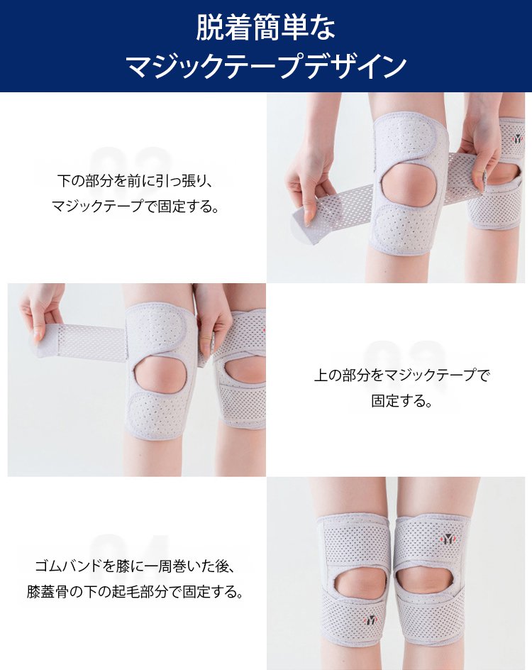 多機能膝サポーター