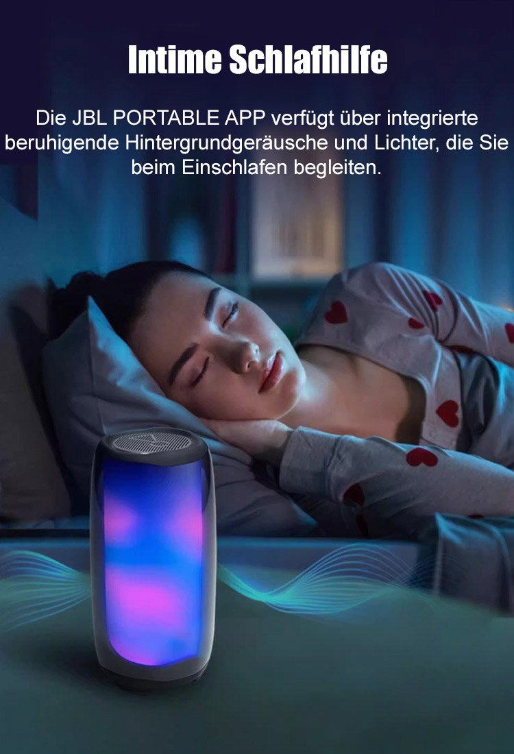 【Vollbild Farbig】Pulsierende 5. Generation Intelligenter Bluetooth-Lautsprecher