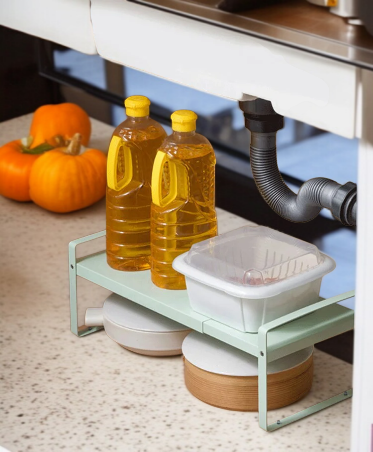 신축 가능한 분층 거치대