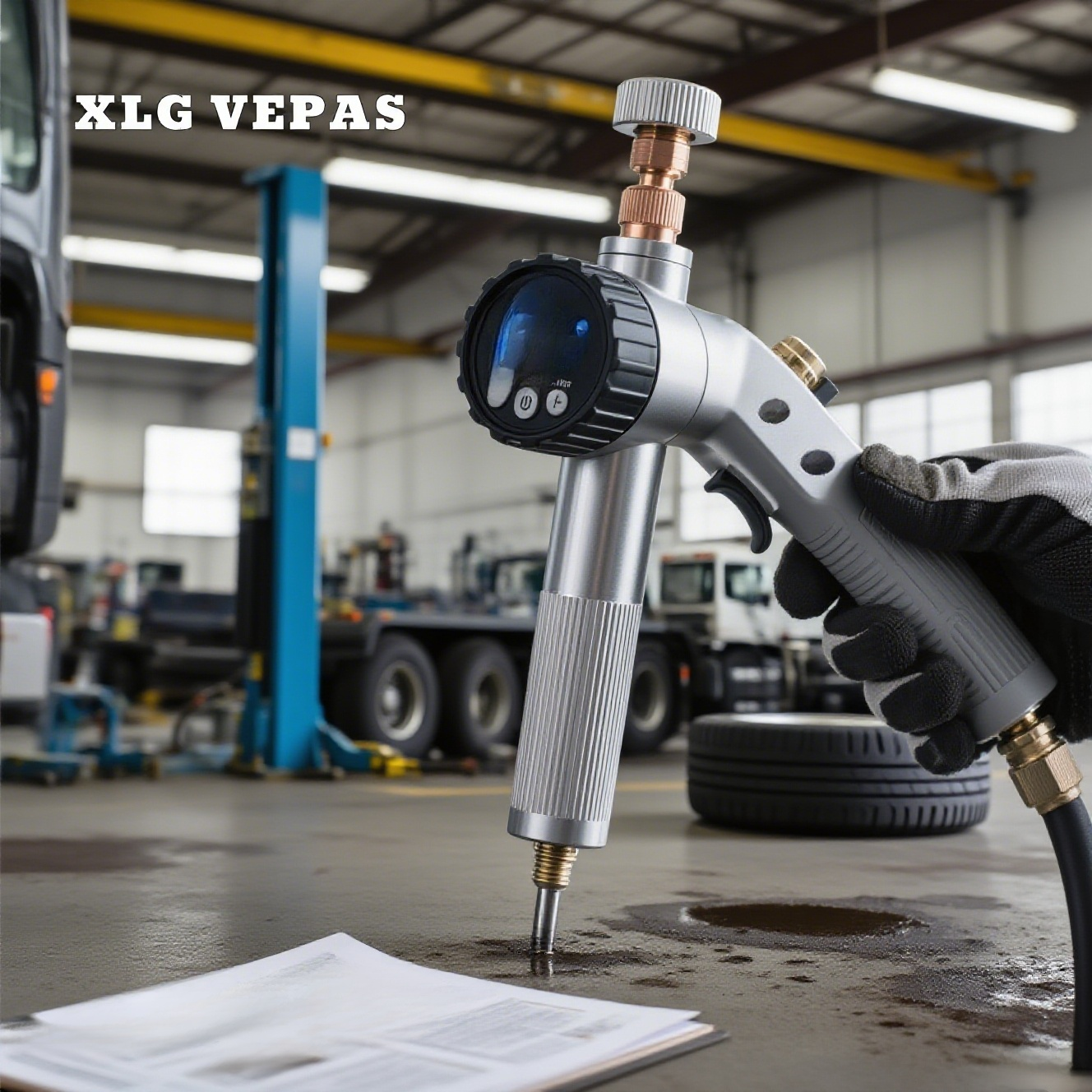 타이어 공기압 게이지