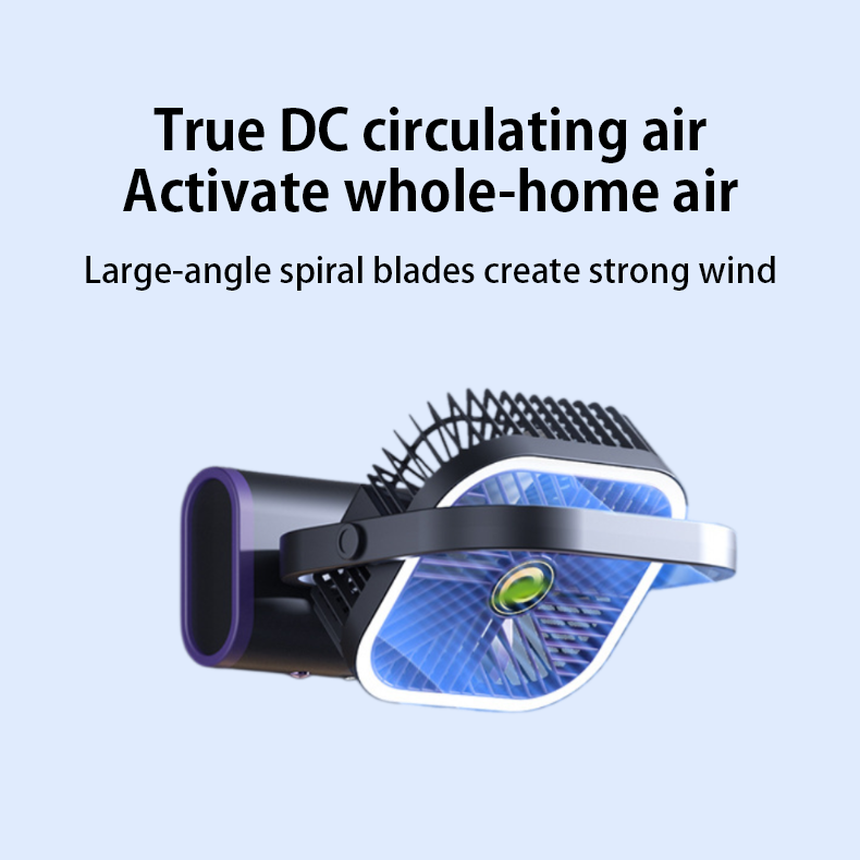 Outdoor camping fan night light