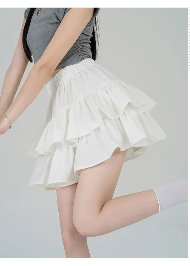 키가 작아도 길어 보이는 케이크 스커트 디자인