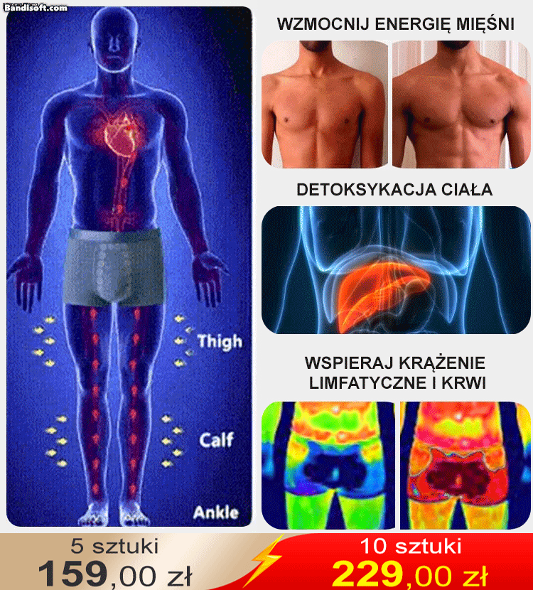 Majtki do masażu magnetycznego męskiego