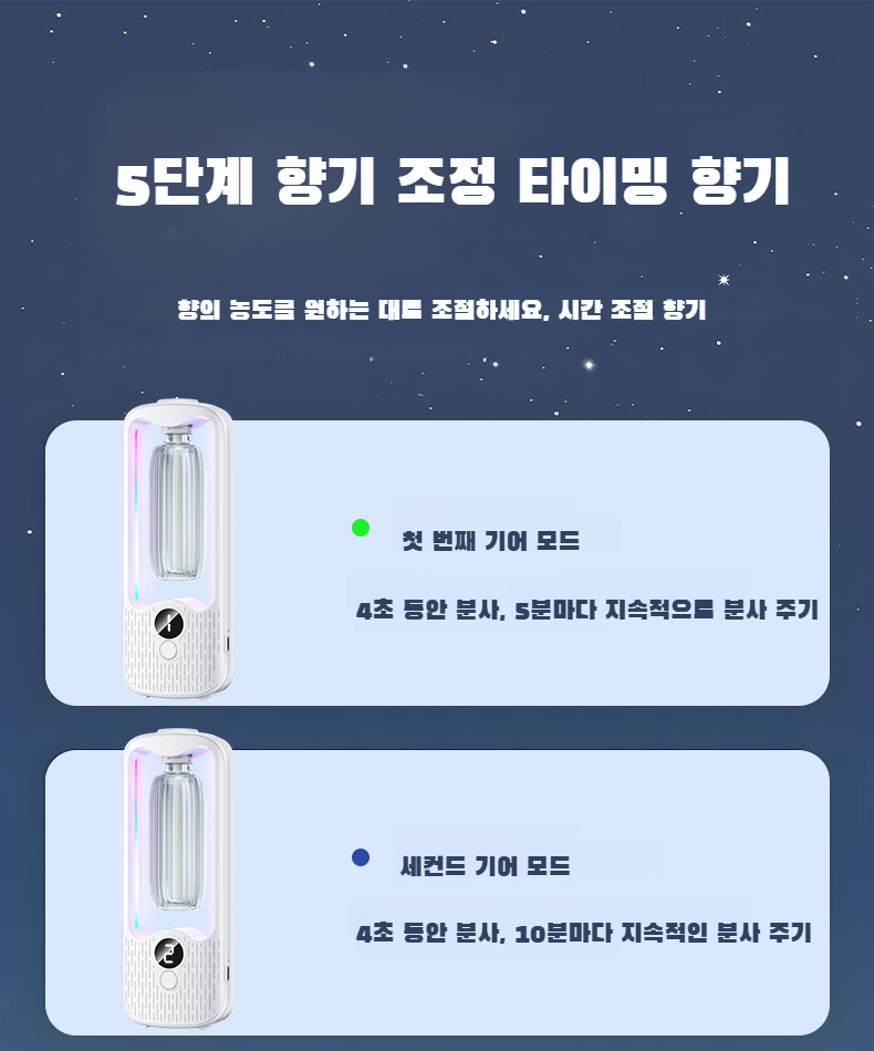 공기 정화와 탈취 효과를 제공하는 디퓨저