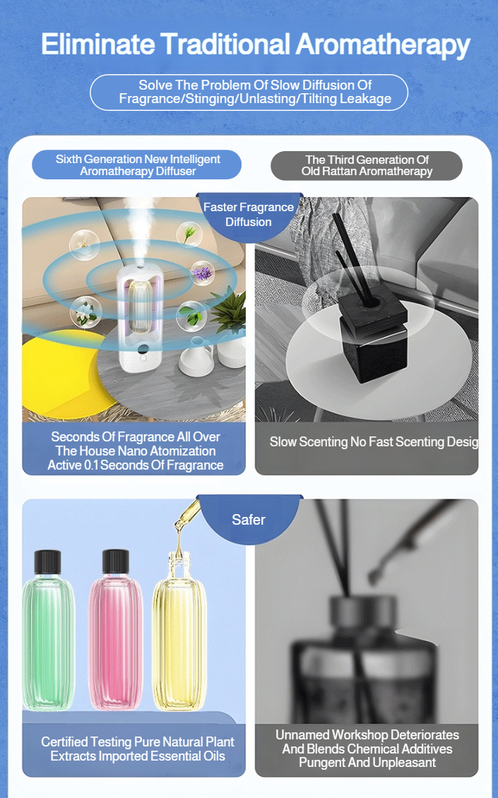 무드등 기능이 있는 실내 디퓨저