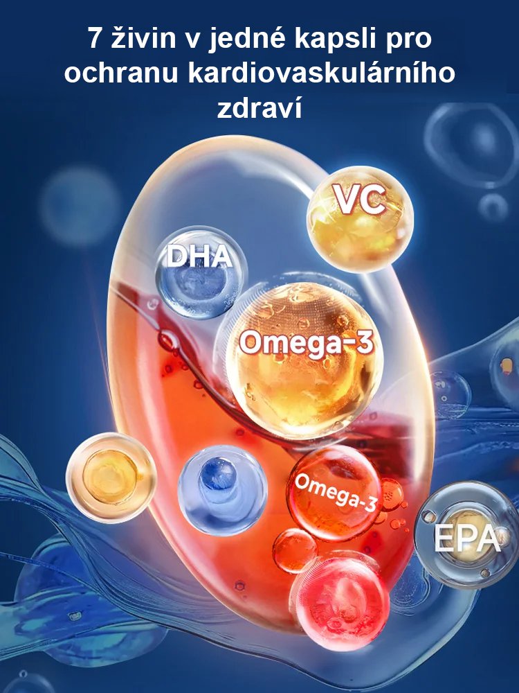 【Upgradovaná efektivní verze】Oleje z antarktického krilu