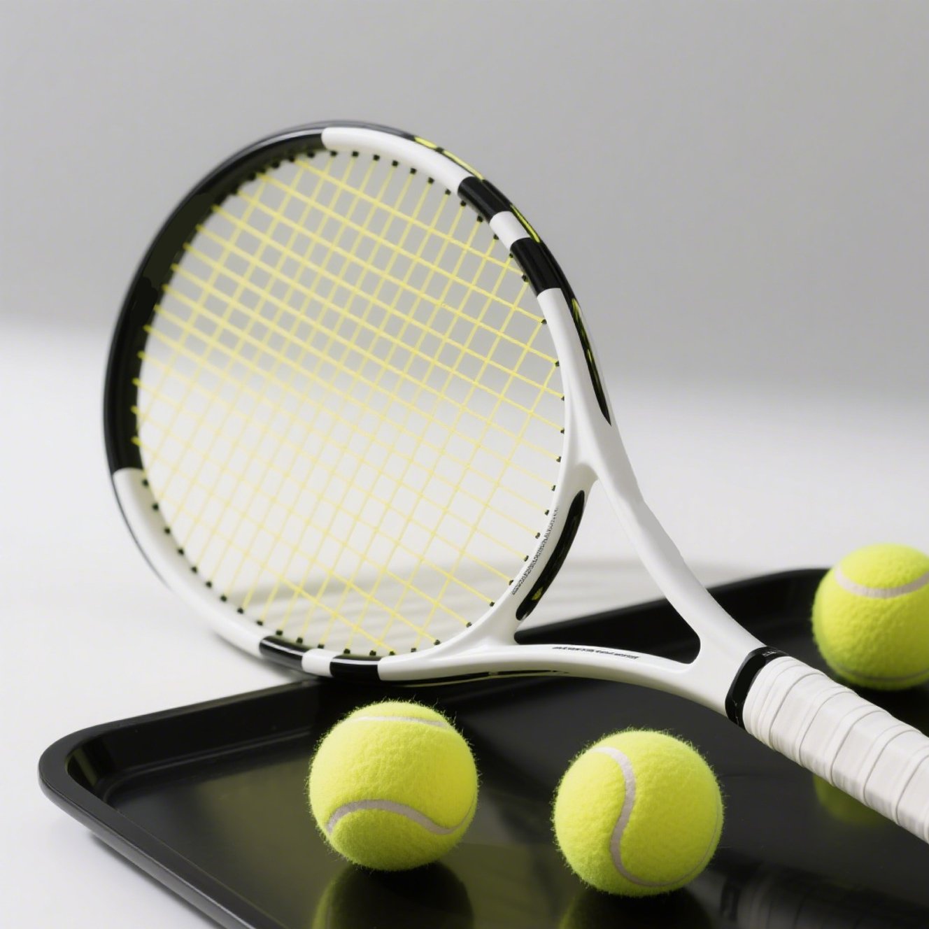 Spaßiges Tennis-Spielset mit 1 Schläger und 3 Bällen