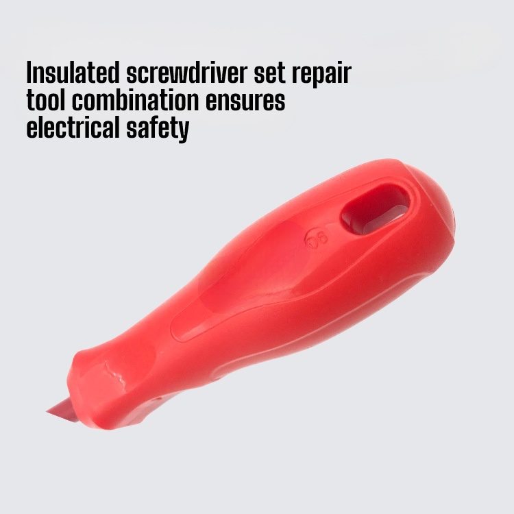 Insulated screwdriver set repair tool combination