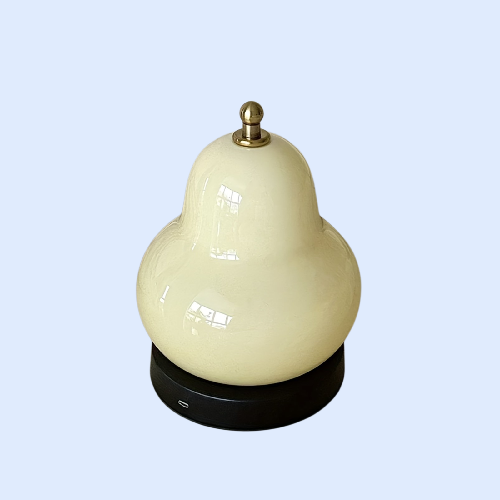 ヴィンテージ フレンチ クリーム ペア テーブルランプ