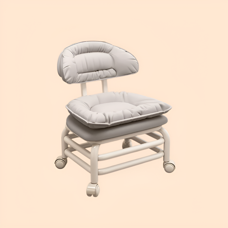 家庭用移動式背もたれ椅子幼児用ロースツールプーリーチェア丸スツール幼児用椅子移動式背もたれロースツール