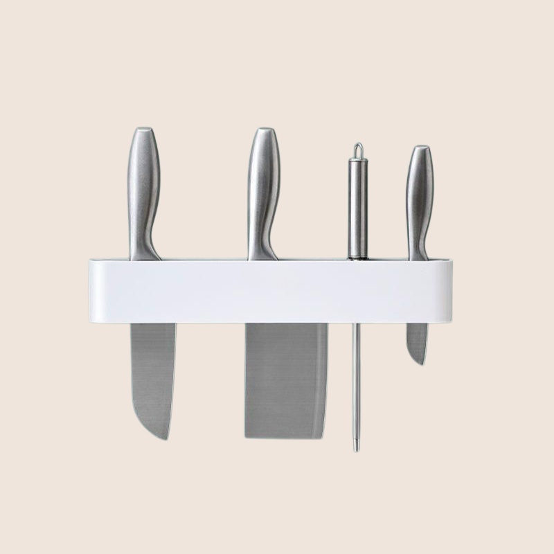 벽걸이식 다기능 펀치 면제 식칼 선반 설치