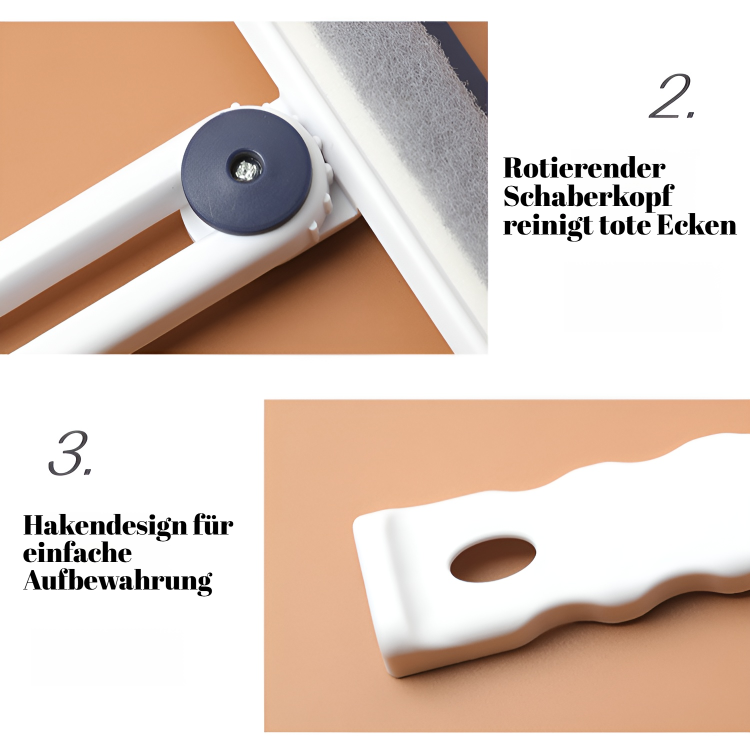 Japanischer Glasschaber für vielseitige Glasreinigung